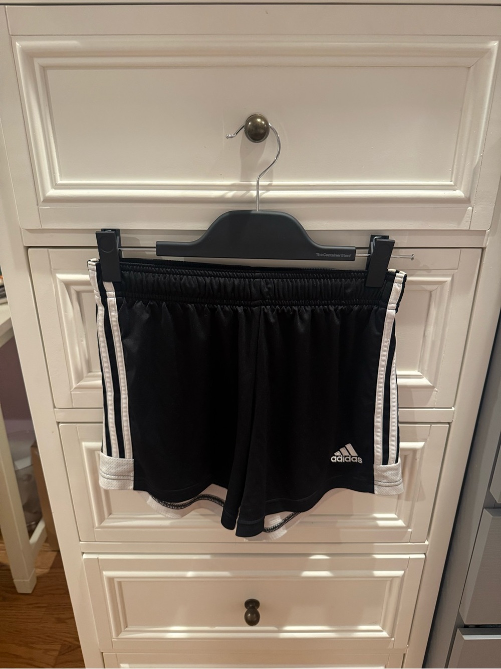 Adidas Aeroready Black/White Athletic Shorts Size Small